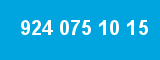 924 075 10 15